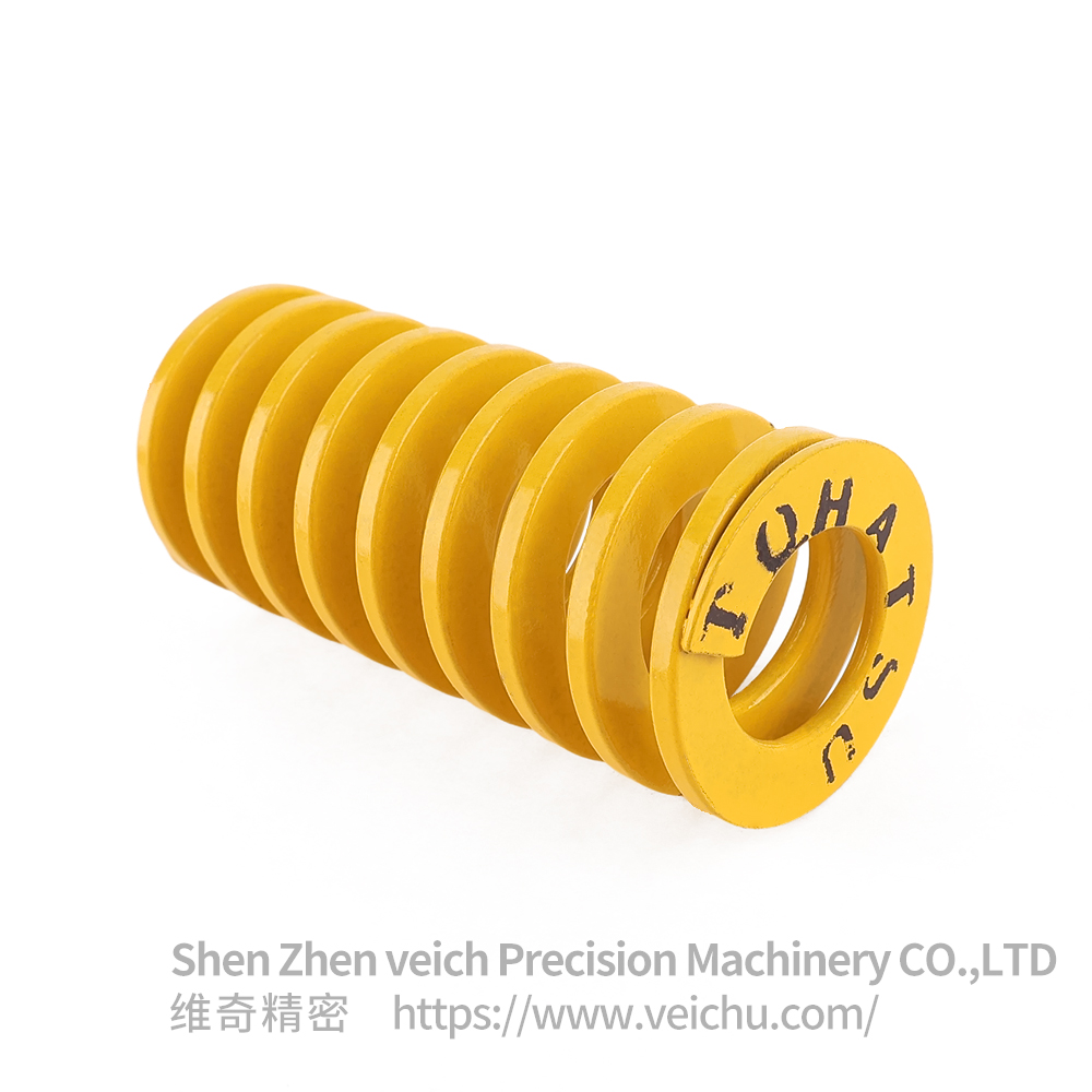 TF-Ultra-light Load Yellow Alloy Steel Die Spring