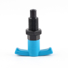 VCN250-BK Carbon Steel T-Handle Plastic Retractable Spring Plunger