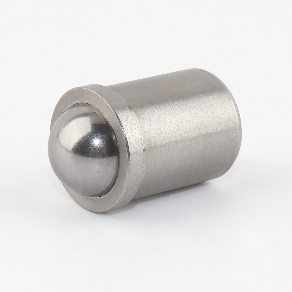 VCN410-S Stainless Steel Ball Plunger - Press Fit,Flange