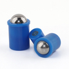 VCN410-NPS POM Ball Plunger - Press Fit,Flange