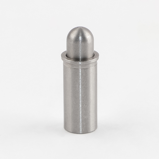VCN510-J Round Head Stainless Steel Spring Plunger - Micro, Short