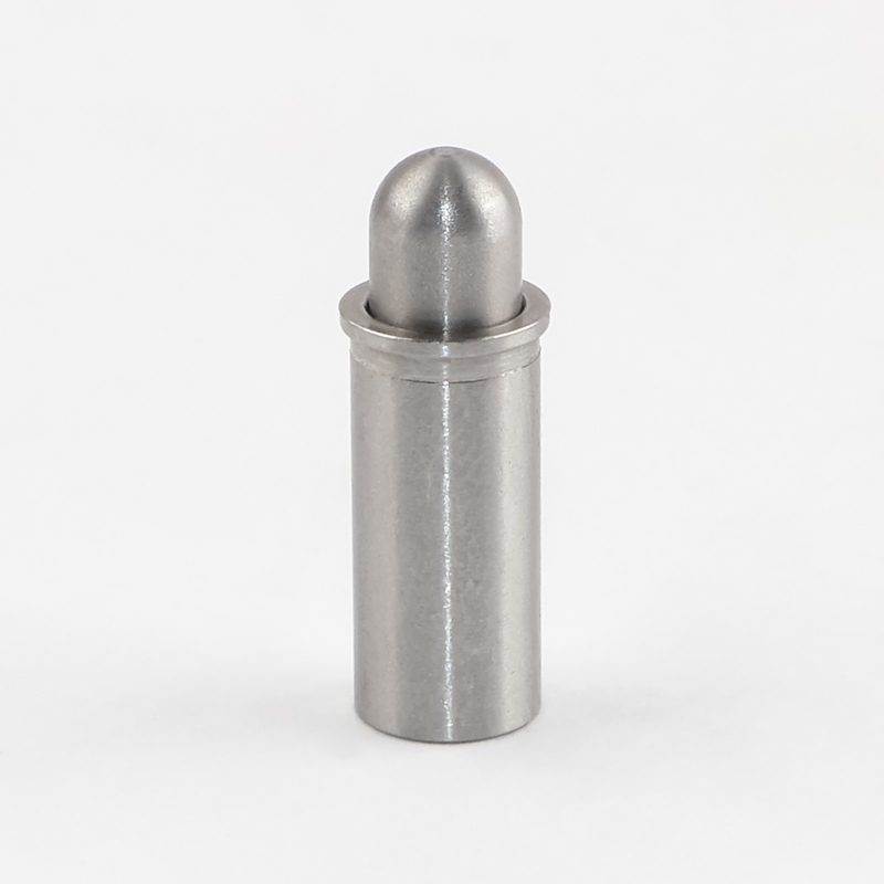 VCN510-J Round Head Stainless Steel Spring Plunger - Micro, Short