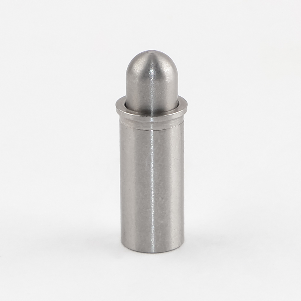 VCN510-J Round Head Stainless Steel Spring Plunger - Micro, Short