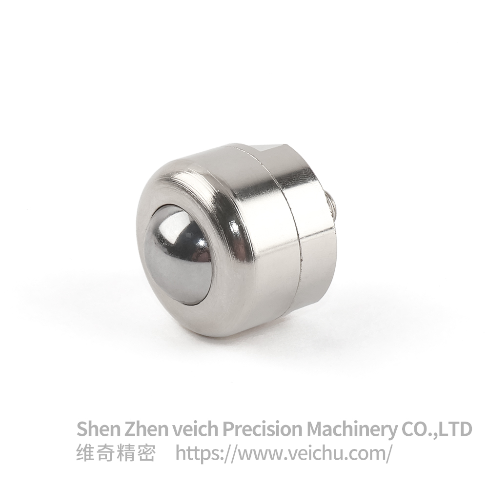 VCN335 Carbon Steel Conveyor Ball Rollers with Threaded Rod