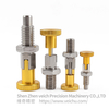 VCN217-CNK Gold Knob Stainless Steel Indexing Plungers