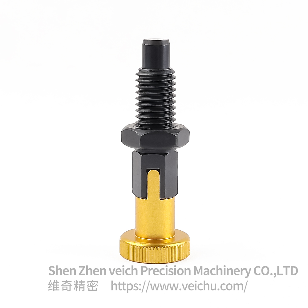 VCN217-CPK-Gold Rest Position Type Carbon Steel Indexing Plungers