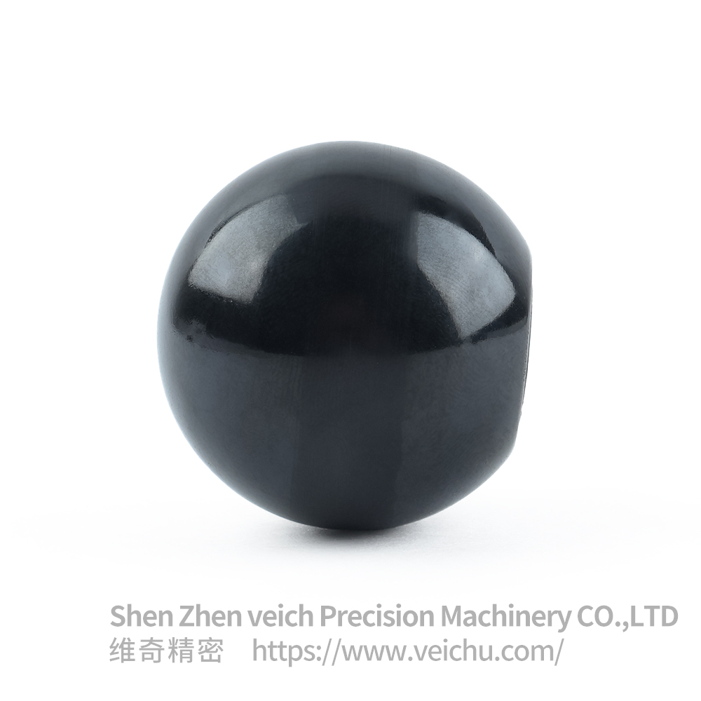 VCN910 Black Bakelite Ball Knob