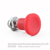 VCN216-CNK-Red Nylon KnobSpring Loaded Plunger