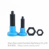 VCN219-BK-Blue Handle Indexing Spring Plunger