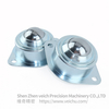 VCN348-120 Carbon Steel Conveyor Ball Rollers With dust exhaust holes