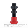 VCN221-CK-Red Carbon Steel Nylon 6 Knob Lock-out Spring Plungers