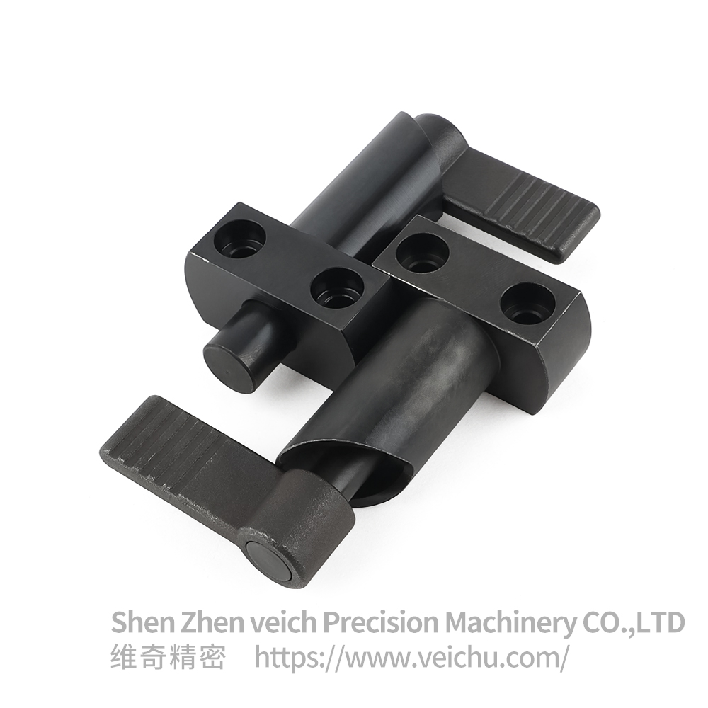VCN226.1-A Carbon Steel L Type Handle Indexing Plunger with Flange