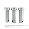 Cylindrical Flat-head Stainless Steel Custom Pins with Holes