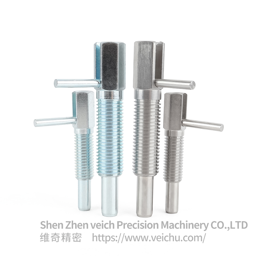 VCN233-C Carbon Steel L-handle Type Indexing plunger