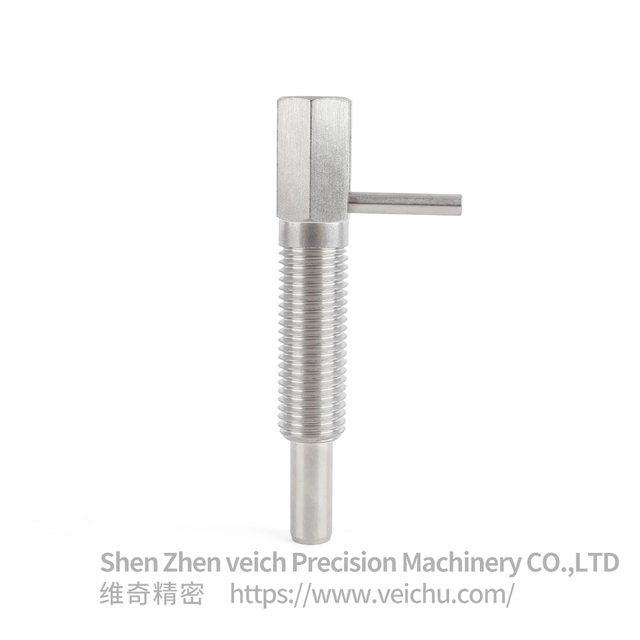 VCN233-CN Stainless Steel L-handle Type Spring Loaded Plunger