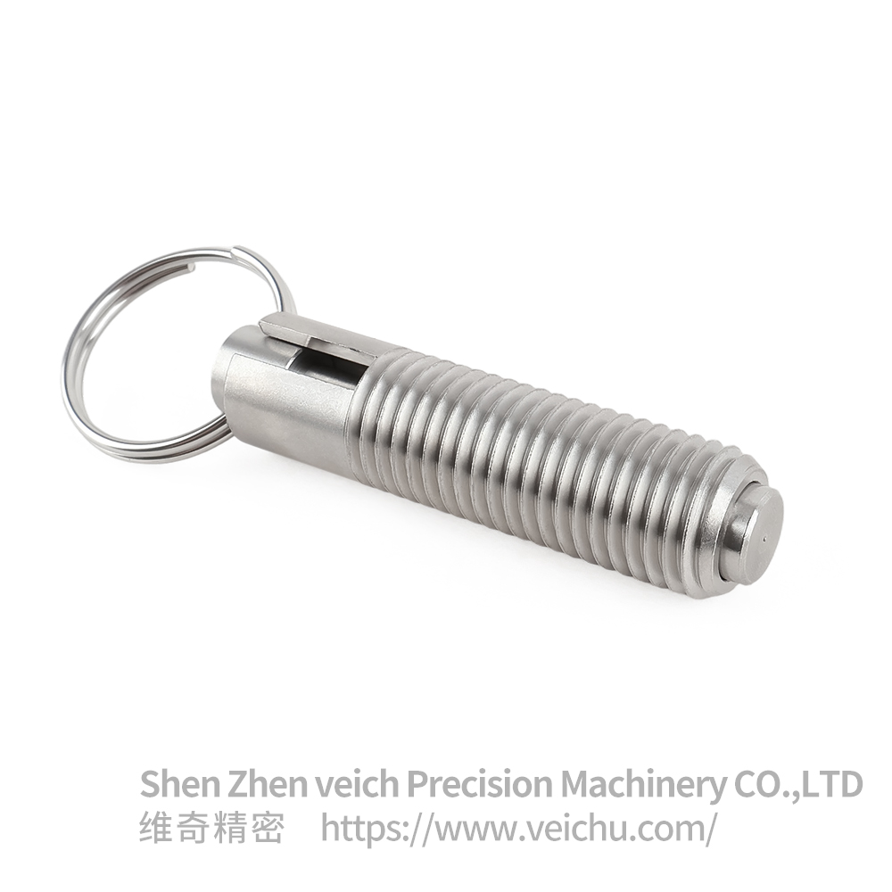 VCN234-CN Stainless Steel Ring-Pull Indexing Plungers