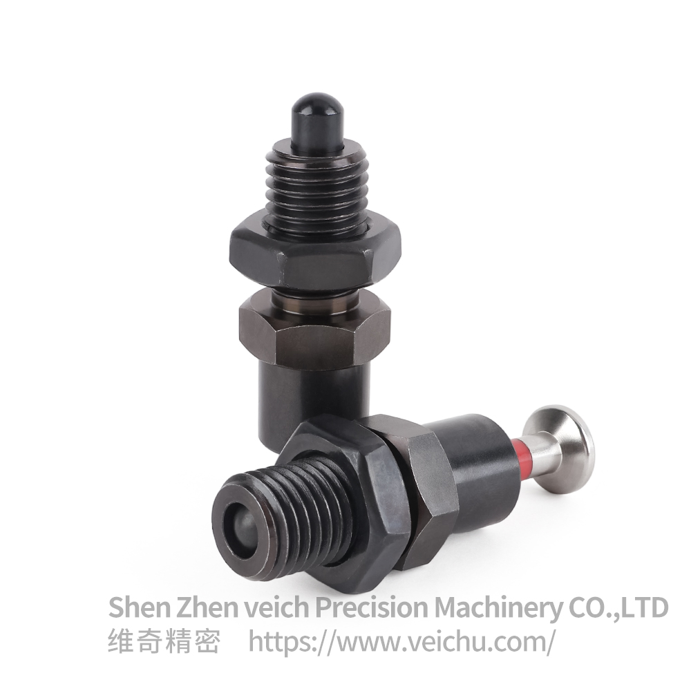 VCN252-CK Carbon Steel Push Button Self-locking Index Plunger