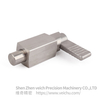 VCN256-ANK Weldable L-Handle Stainless Steel Spring Index Plunger