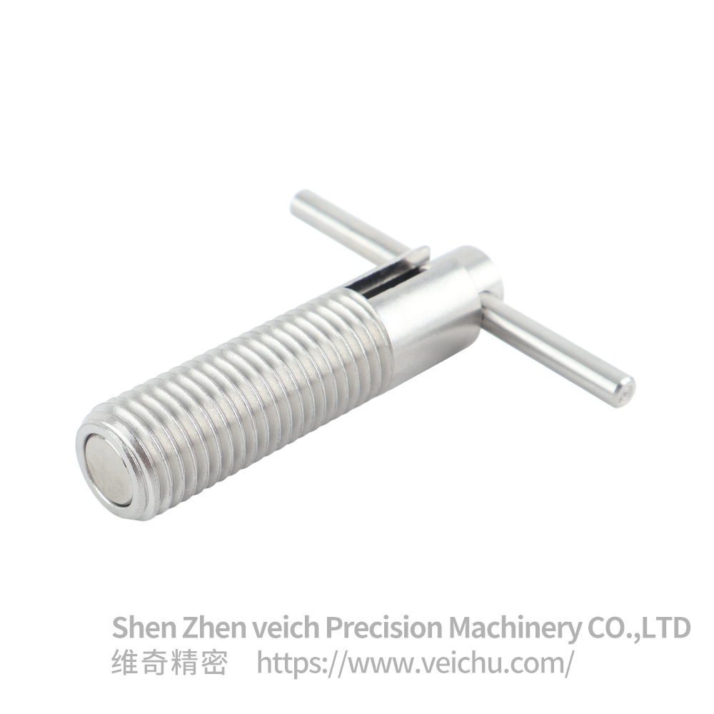 VCN235-CN Stainless Steel T-handle Type Spring Loaded Plunger
