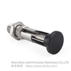 VCN253-HG-Black Head Stainless Steel Rest Position Type Indexing Plungers with Nylon 6 Pin