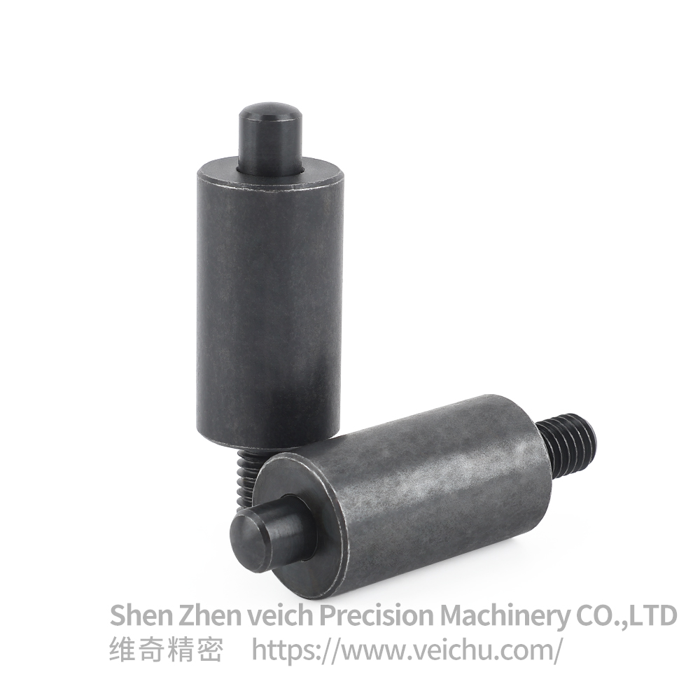 VCN229-G-Black Plastic Knob Carbon Steel Indexing Spring Plunger Mold Auxiliary Components