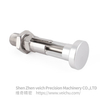 VCN253-YJ-Round Head Stainless Steel Long Style Indexing Plunger with Nylon 6 Pin