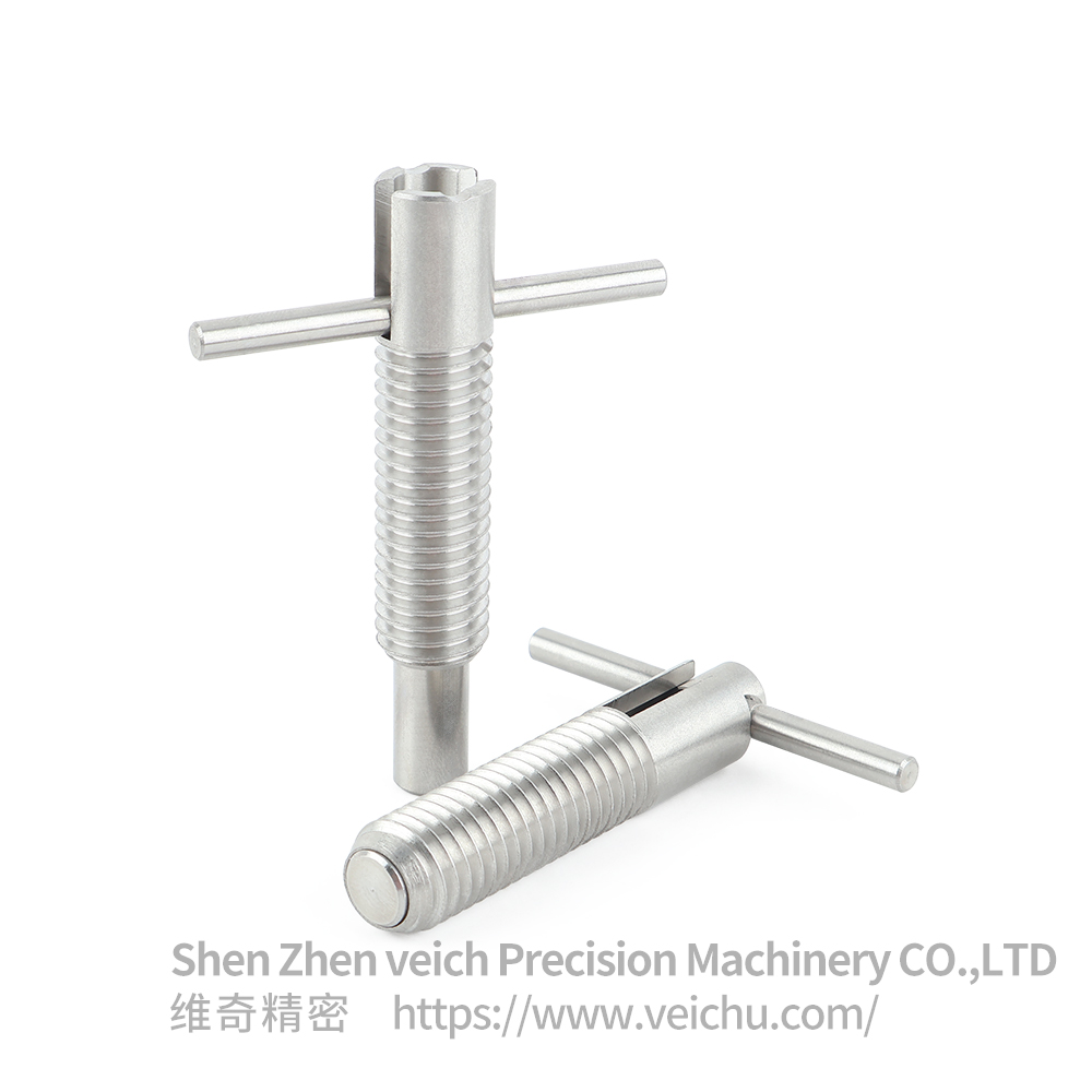 VCN235-CN Stainless Steel T-handle Type Spring Loaded Plunger