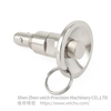 VCN125 Stainless Steel Push-botton Type Ball Lock Pin with Threaded And 3 Beads