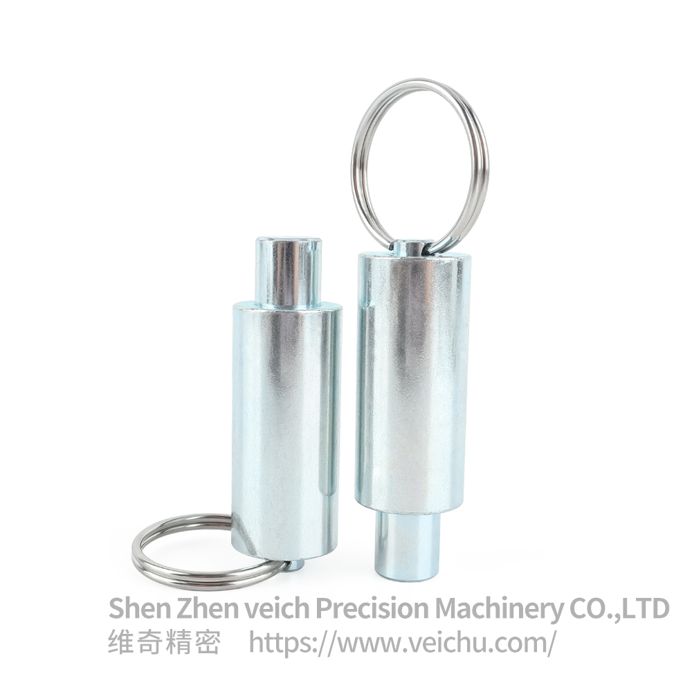 VCN237-L Pull Ring Threadless Index Pin Index Plunger 