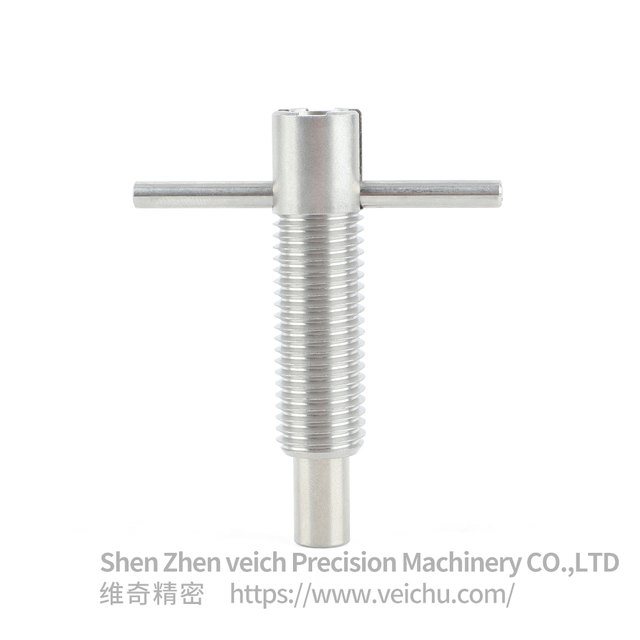 VCN235-CN Stainless Steel T-handle Type Spring Loaded Plunger