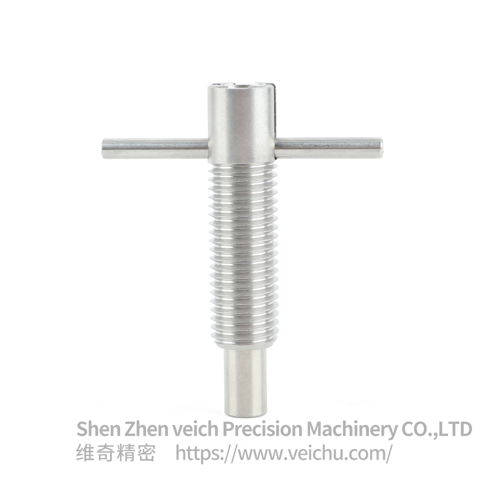 VCN235-CN Stainless Steel T-handle Type Spring Loaded Plunger