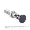 VCN244-CNK Stainless Steel Rest Position Extended Thread Pull Index Plunger