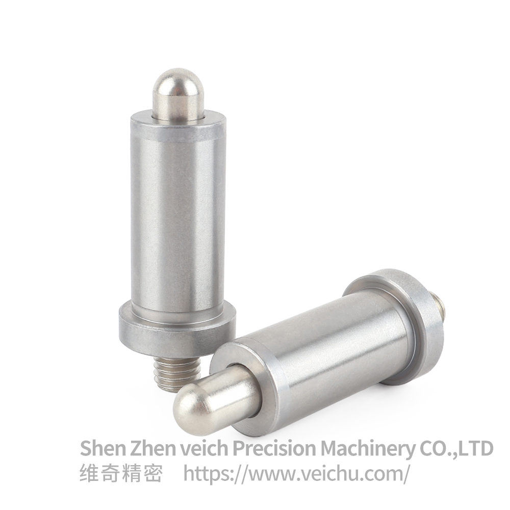 VCN245-BN- Stainless Iron Return Type Handle-free Index Plunger