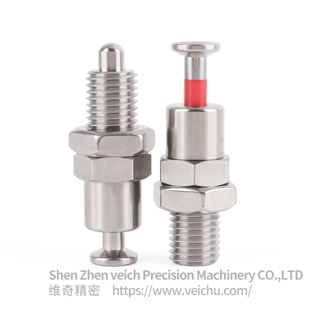 VCN252-CNK Stainless Steel Push Button Self-locking Index Plunger