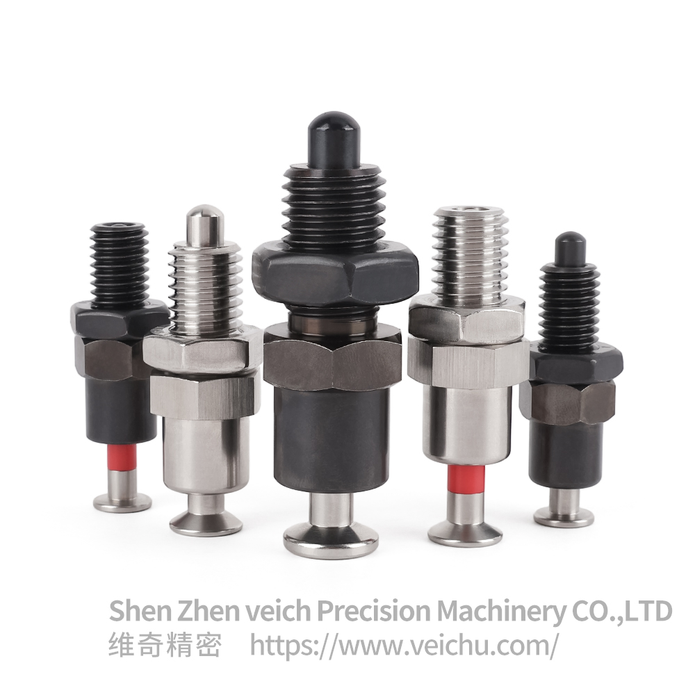 VCN252-CNK Stainless Steel Push Button Self-locking Index Plunger