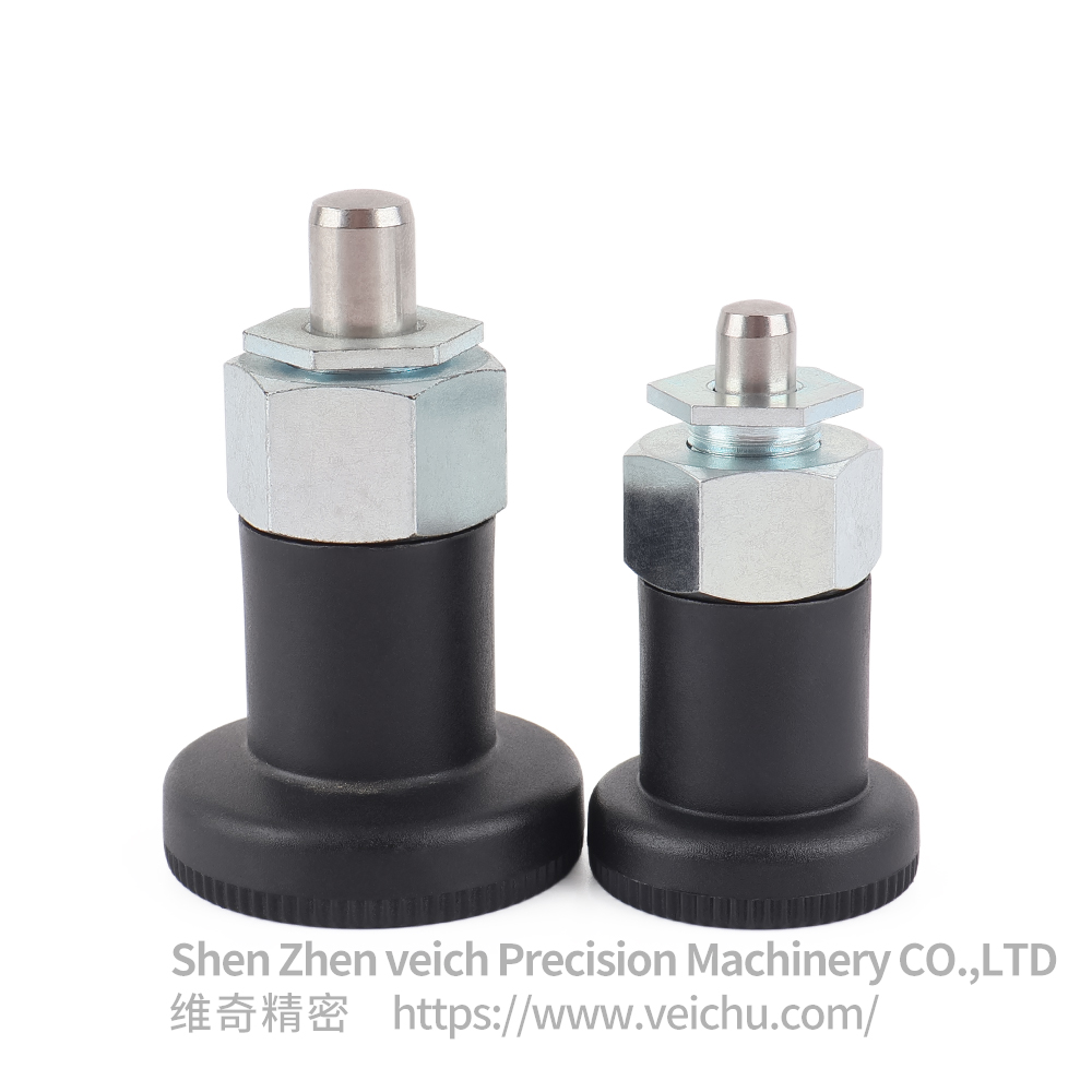 VCN255-B-Carbon Steel Nylon6 Knob Hexagonal Index Plunger