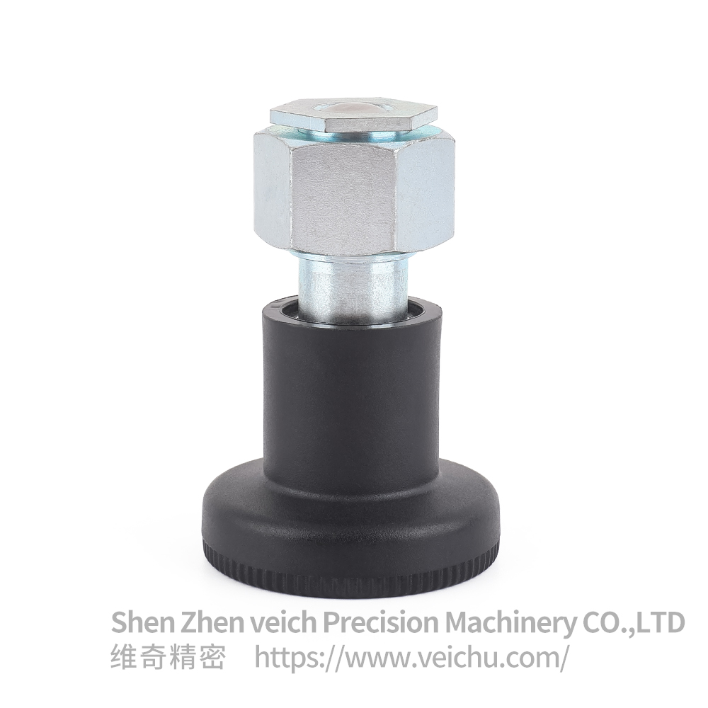 VCN255-C-Rest Position Type Carbon Steel Nylon6 Knob Hexagonal Index Plunger