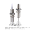 VCN253-YJ-Round Head Stainless Steel Long Style Indexing Plunger with Nylon 6 Pin