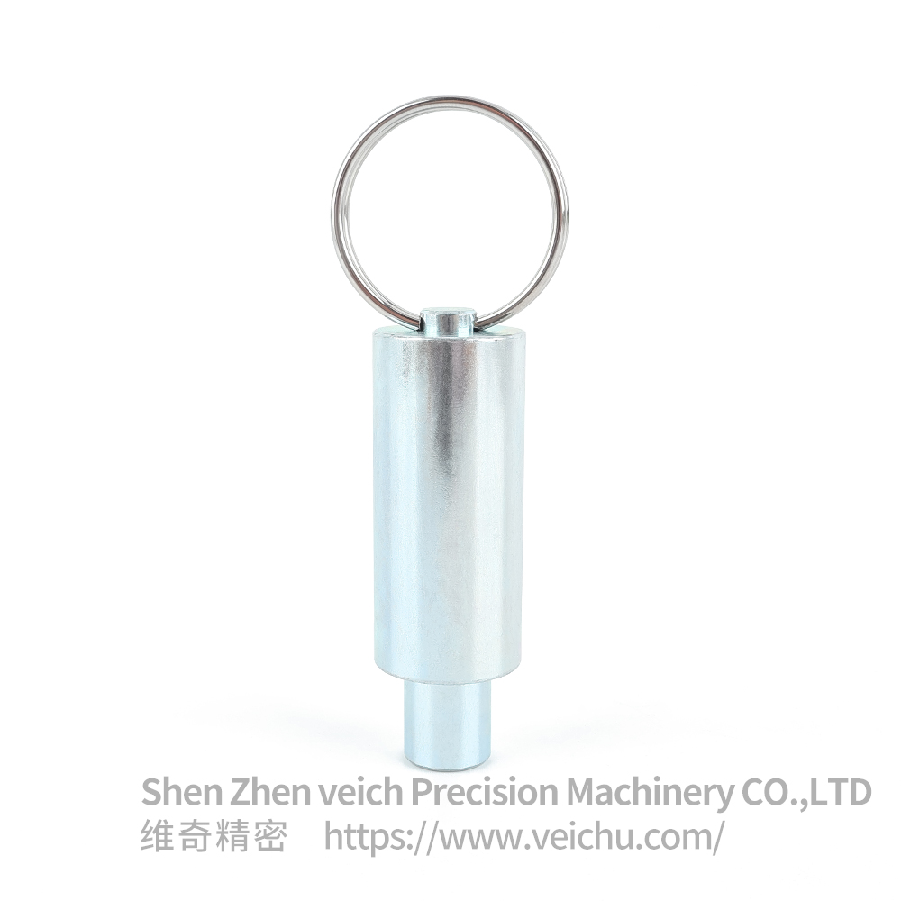 VCN237-L Pull Ring Threadless Index Pin Index Plunger 