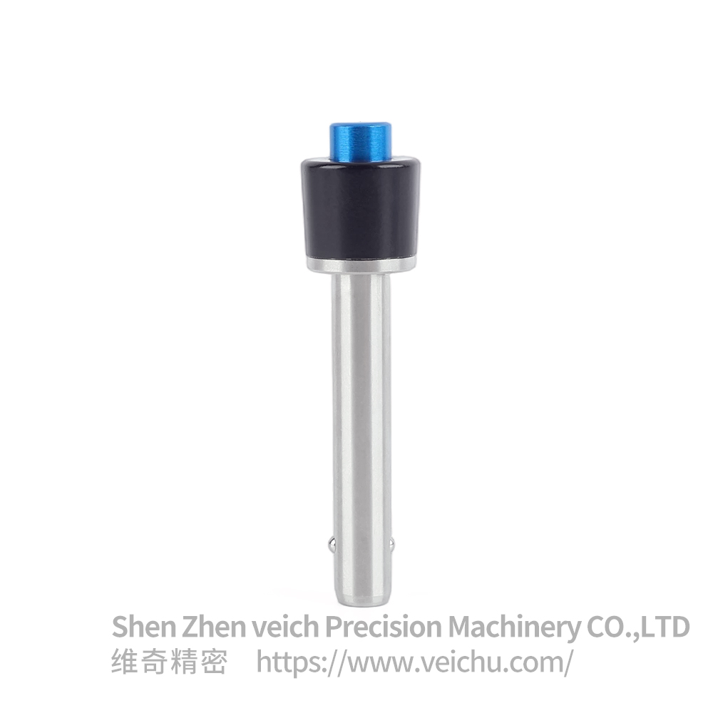 Customized Blue Button-type Stainless Steel Quick-release Pin
