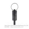 VCN237-L All Black Pull Ring Threadless Index Pin Index Plunger 