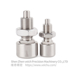 VCN251-CSK All Stainless Steel Rest Position Type Button Index Plunger with Nut