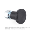 VCN255-C-Rest Position Type Carbon Steel Nylon6 Knob Hexagonal Index Plunger