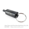 VCN237-L All Black Pull Ring Threadless Index Pin Index Plunger 
