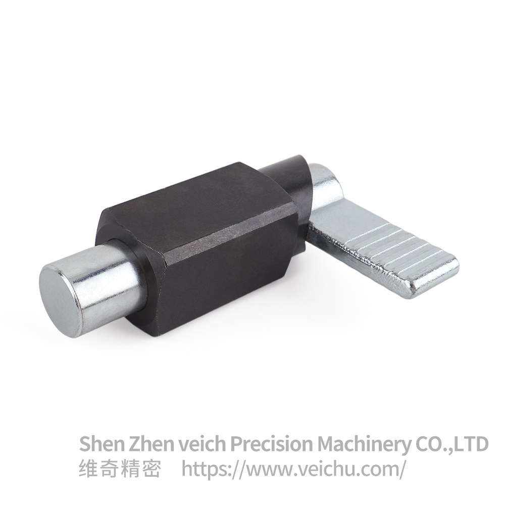 VCN256-AK Weldable L-Handle Carbon Steel Spring Latch Pin