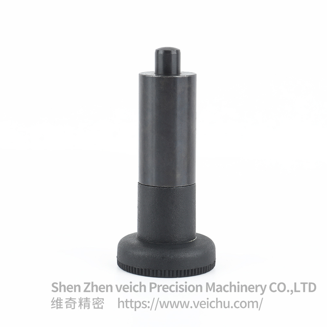VCN229-B-Black Plastic Knob Carbon Steel Indexing Spring Plunger Mold Auxiliary Components