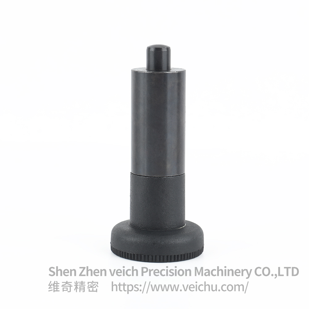 VCN229-B-Black Plastic Knob Carbon Steel Indexing Spring Plunger Mold Auxiliary Components