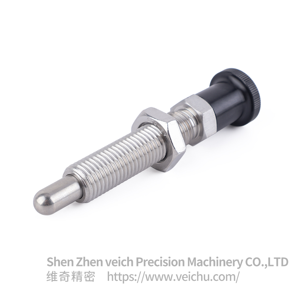 VCN244-BNK Stainless Steel Return Type Long Thread Pull Locating Pin