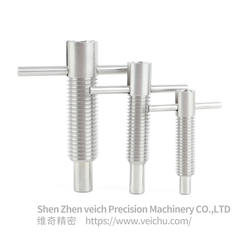 VCN235-CN Stainless Steel T-handle Type Spring Loaded Plunger