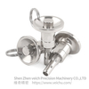 VCN125 Stainless Steel Push-botton Type Ball Lock Pin with Threaded And 3 Beads